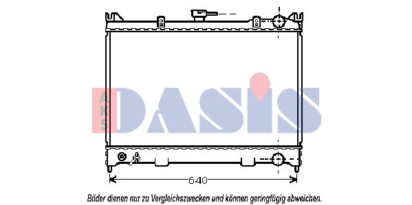 AKS DASIS Radiators, Motora dzesēšanas sistēma 071400N